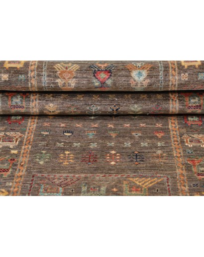 Tappeto Rubin Pakistan bianco azzurro 75x242