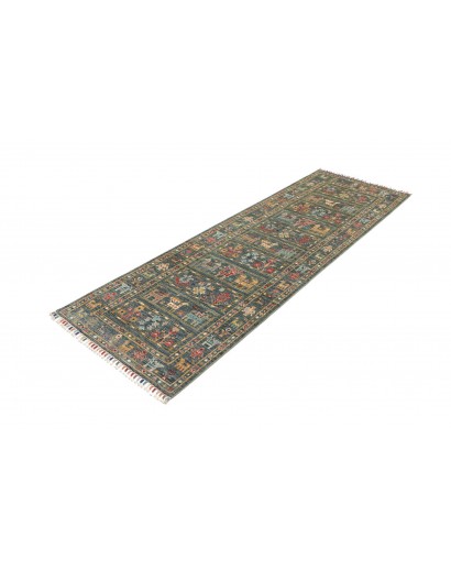 Tappeto Rubin Pakistan bianco azzurro 76x237