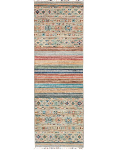Tappeto Rubin Pakistan azzurro grigio 80x243
