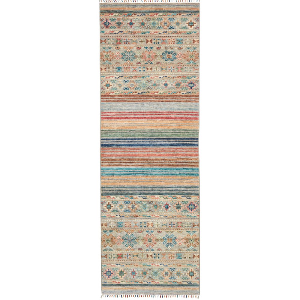 Tappeto Rubin Pakistan azzurro grigio 80x243