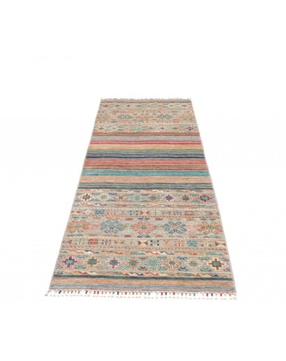 Tappeto Rubin Pakistan azzurro grigio 80x243