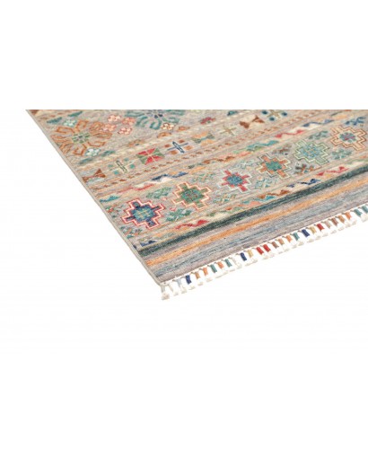 Tappeto Rubin Pakistan azzurro grigio 80x243