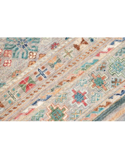 Tappeto Rubin Pakistan azzurro grigio 80x243