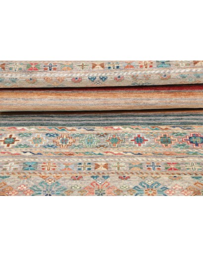 Tappeto Rubin Pakistan azzurro grigio 80x243