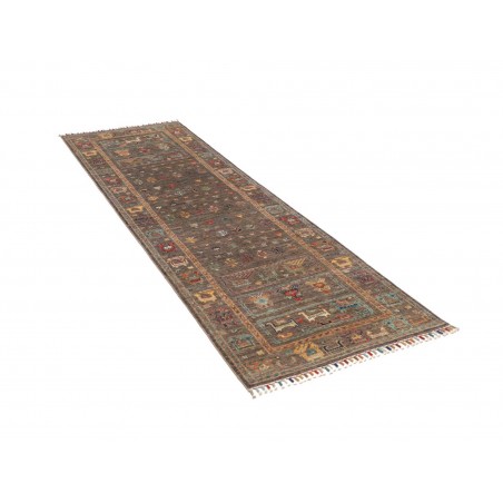 Tappeto Rubin Pakistan bianco azzurro 75x245