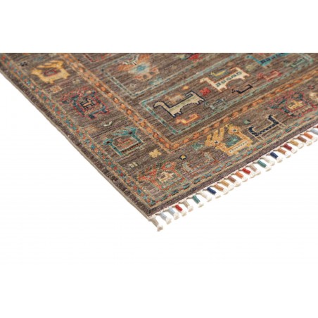 Tappeto Rubin Pakistan bianco azzurro 75x245