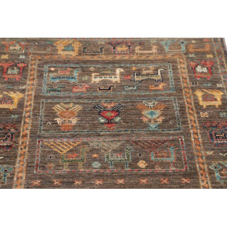 Tappeto Rubin Pakistan bianco azzurro 75x245