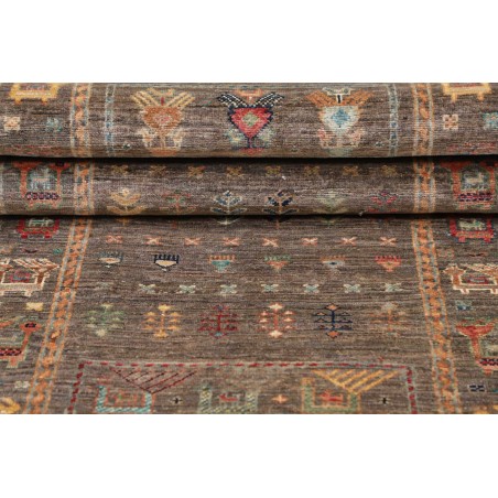 Tappeto Rubin Pakistan bianco azzurro 75x245