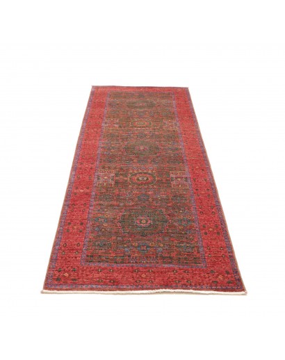 Tappeto Mamlouk Pakistan marrone arancione 83x236