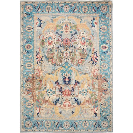 Tappeto Shahi Fine Pakistan beige azzurro 300x425