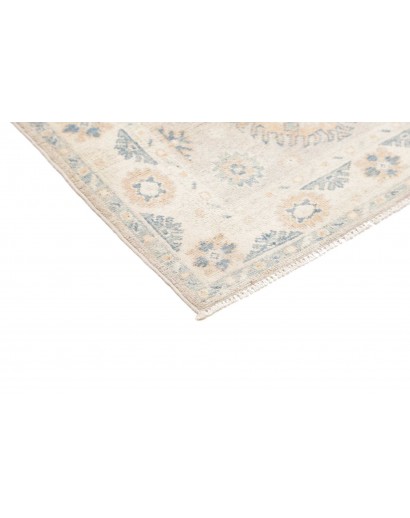Tappeto Kazak Afghanistan bianco grigio 79x191