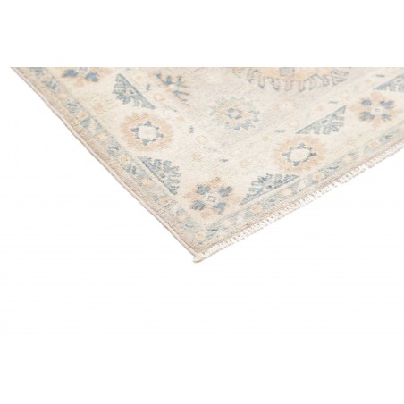 Tappeto Kazak Afghanistan bianco grigio 79x191