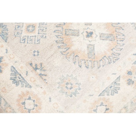 Tappeto Kazak Afghanistan bianco grigio 79x191