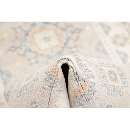 Tappeto Kazak Afghanistan bianco grigio 79x191