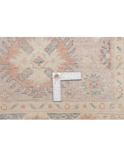 Tappeto Kazak Afghanistan bianco grigio 79x191