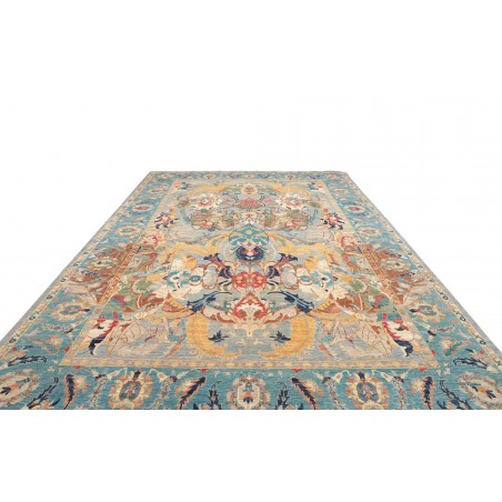 Tappeto Shahi Fine Pakistan beige azzurro 300x425