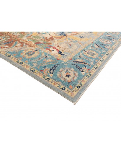 Tappeto Shahi Fine Pakistan beige azzurro 300x425