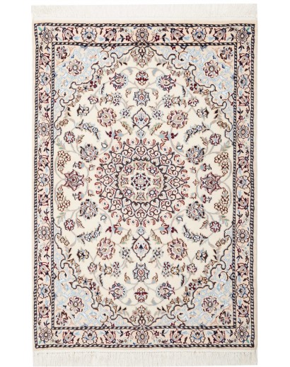Tappeto Nain 9La Persia beige azzurro 80x118