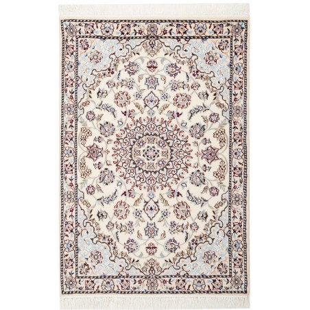 Tappeto Nain 9La Persia bianco grigio 80x118