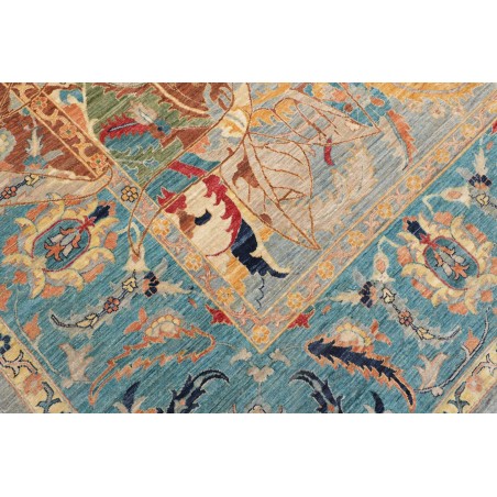 Tappeto Shahi Fine Pakistan beige azzurro 300x425