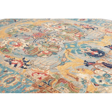 Tappeto Shahi Fine Pakistan beige azzurro 300x425