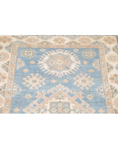 Tappeto Kazak Afghanistan bianco 79x191