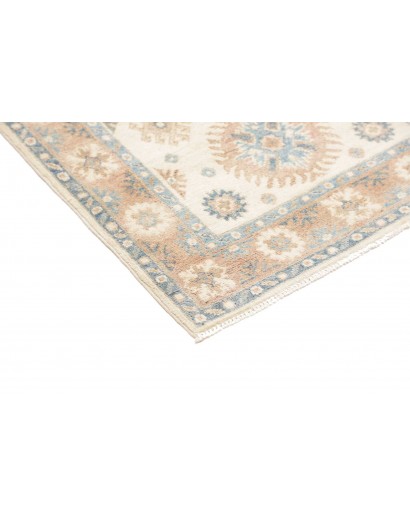 Tappeto Kazak Afghanistan bianco 77x196