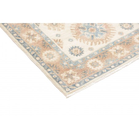 Tappeto Kazak Afghanistan bianco 77x196
