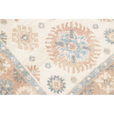 Tappeto Kazak Afghanistan bianco 77x196