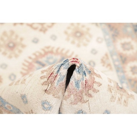 Tappeto Kazak Afghanistan bianco 77x196