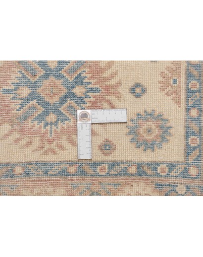 Tappeto Kazak Afghanistan bianco 77x196