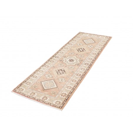 Tappeto Kazak Afghanistan bianco marrone 61x175