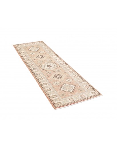 Tappeto Kazak Afghanistan bianco marrone 61x175