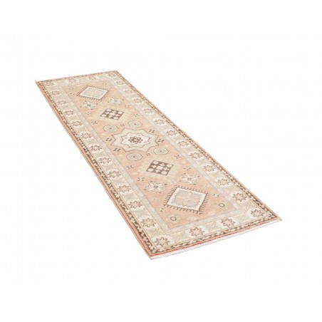 Tappeto Kazak Afghanistan bianco marrone 61x175