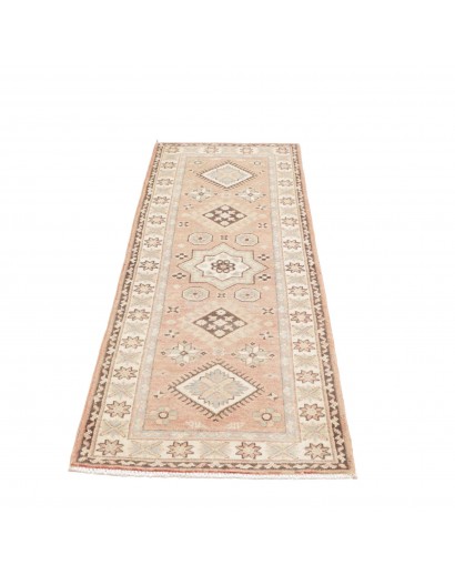 Tappeto Kazak Afghanistan bianco marrone 61x175