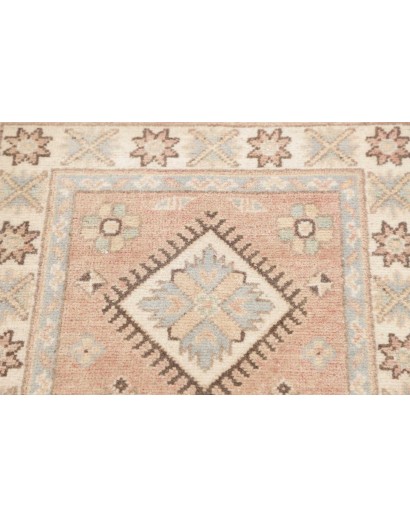 Tappeto Kazak Afghanistan bianco marrone 61x175