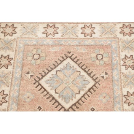 Tappeto Kazak Afghanistan bianco marrone 61x175