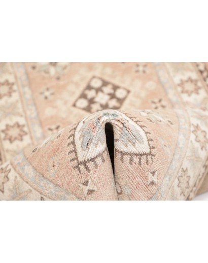 Tappeto Kazak Afghanistan bianco marrone 61x175
