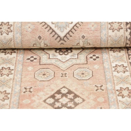 Tappeto Kazak Afghanistan bianco marrone 61x175