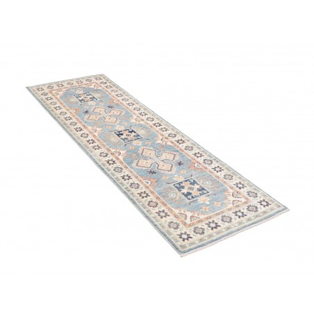 Tappeto Kazak Afghanistan bianco 62x188