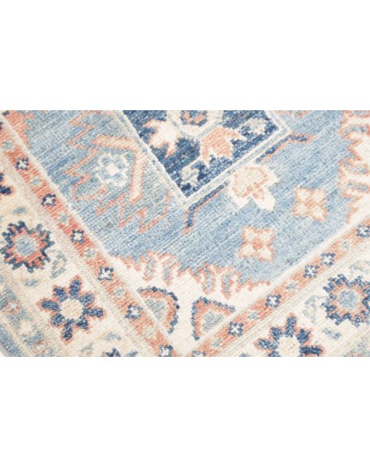 Tappeto Kazak Afghanistan bianco 62x188