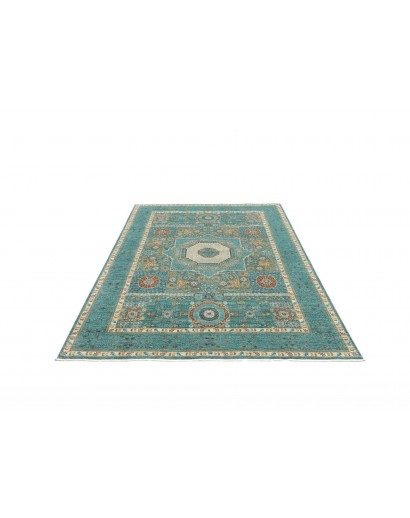 Tappeto Mamlouk Pakistan grigio azzurro 169x240