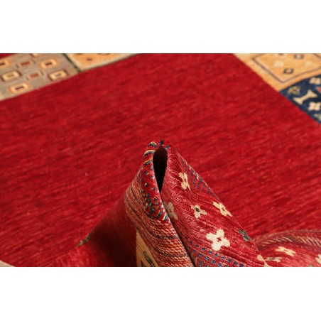 Tappeto Siva Pakistan marrone giallo 244x296