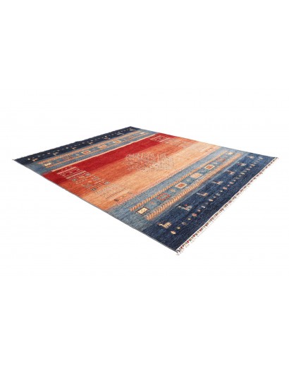 Tappeto Siva Pakistan marrone grigio 245x285