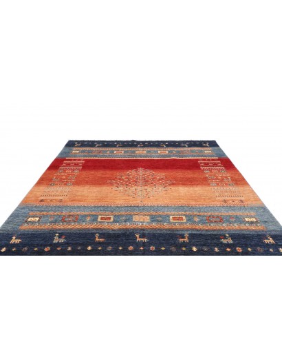 Tappeto Siva Pakistan marrone grigio 245x285