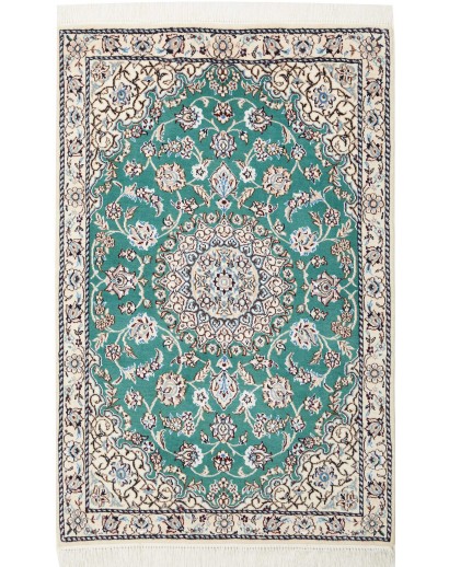 Tappeto Nain 9La Persia grigio verde 80x120