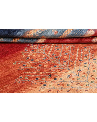 Tappeto Siva Pakistan marrone grigio 245x285
