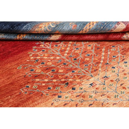 Tappeto Siva Pakistan marrone grigio 245x285