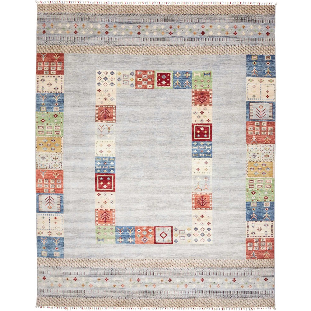 Tappeto Siva Pakistan beige bianco 281x350