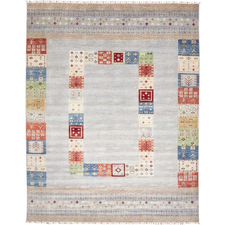 Tappeto Siva Pakistan beige bianco 281x350